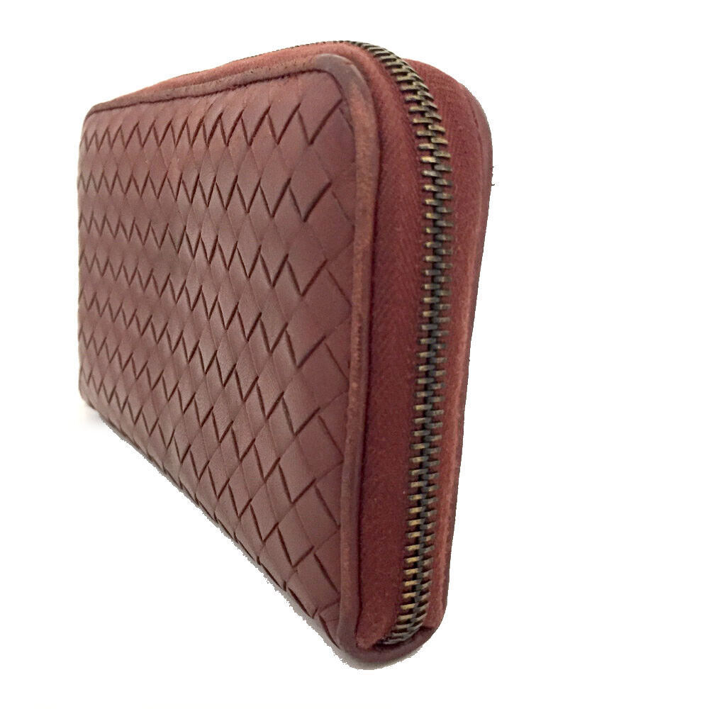 Bottega Veneta Intrecciato Lambskin Zip #74517B52 - Picture 2 of 8